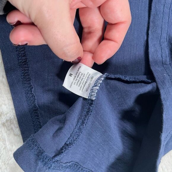 Harley Davidson Women’s Navy Scoop Neck Tee T Shirt - Picture 5 of 6